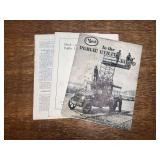Mack Trucks In the Public Utility Field Sales Literature
