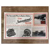 International Motor Trucks Sales Literature