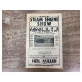 1957 Steam Engine Show Flyer