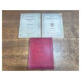 (3) Marmon Motor Car Co. Manuals