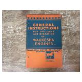 1931 Waukesha Motor Company General Instructions Manual
