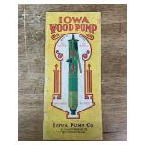 Iowa Pump Co. Wood Pump Catalog