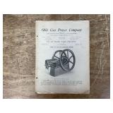 1907 Olds Gas Power Co. Bulletin