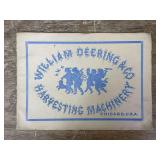1885 William Deering & Co. Harvesting Machinery Catalog