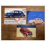 (3) Ford Sales Literature