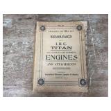 1918 IHC Titan Engines Repair Parts Catalog