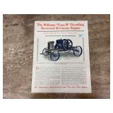 Williams Mill Mfg. Co. Type H Kerosene Engine Literature