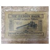 1915 Beatrice Baler Co. Luebben Baler Catalog