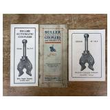 (3) Buller Coupler Co. Catalogs
