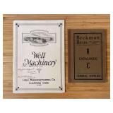 (2) Lisle Mfg. Co. + Beckman Bros. Catalogs