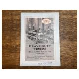 GMC Heavy Duty Trucks Sales Literature