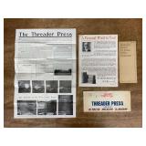 (4) Threader Hay Press Co. Literature
