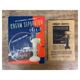 (2) McCormick-Deering Cream Separator Literature