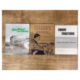 (3) Farm Tractor Booklets