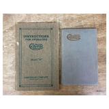 (2) Cartercar Co. Literature