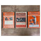 (3) Hyatt Tractor Field Books