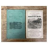 (2) Walter A.  Wood + Welles, Blood & Co. Literature