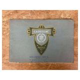 Cadillac Motor Car Co. Model G Catalog