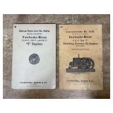 (2) Fairbanks, Morse & Co. Manuals