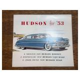 1953 Hudson Sales Literature