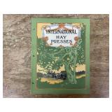 IHC International Hay Presses Catalog