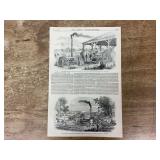 1860 Frank Leslies Illustrated Newspaper Page