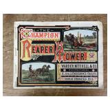 Warder, Mitchell & Co. Champion Reaper & Mower Catalog - Bohemian