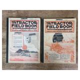 (2) 1929 + 1930 Tractor Field Books