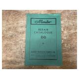 Baker Mfg. Co. Monitor Repair Catalog