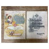 (2) Milwaukee Harvester Co. Catalogs