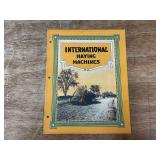 IHC International Haying Machines Catalog