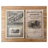 (2) Esteryly + Dodge & Stevenson Literature