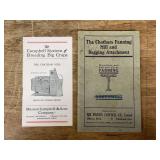 (2) The Manson Campbell Co. Sales Literature