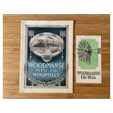 (2) Woodmanse Mfg. Co. Windmill Literature