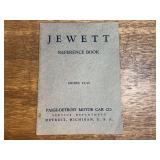 Paige-Detroit Motor Car Co. Jewett Reference Book