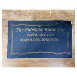 Fairfield Motor Co. Gasoline Engines Catalog