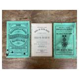 (3) Walter A. Wood Mowing & Reaping Machine Co. Catalogs