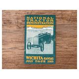 1919 National Tractor Demonstration Card