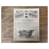 1883 The Birdsall Advertiser