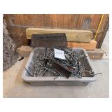 Peg board hanger and hooks