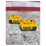 2 - Dewalt DCB204 Batteries