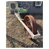 95 inch Long wagon with flower trough