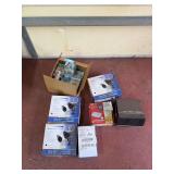 Security cameras and sensors