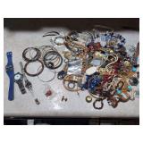 Assorted Jewelry Lot - Watches/Necklaces/Bracelets and More
