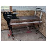Rockwell Bench Jaws on Rolling Cart  - 4