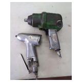 (2) Air Compressor Tools - Air Wrenches