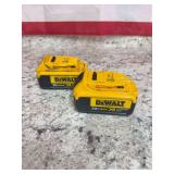 2 - Dewalt DCB204 Batteries