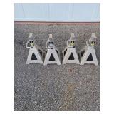 (4) 5 Ton Jack Stands Lot