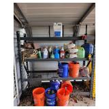 7ft Metal Rack (Contents Included)