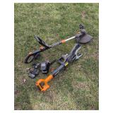 Worx Trimmer and Jaw Saw Lot - 20V